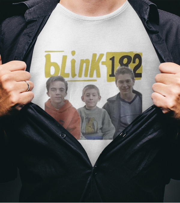 Malcolm Blink 182 Kids Hoodie Trio T-Shirt