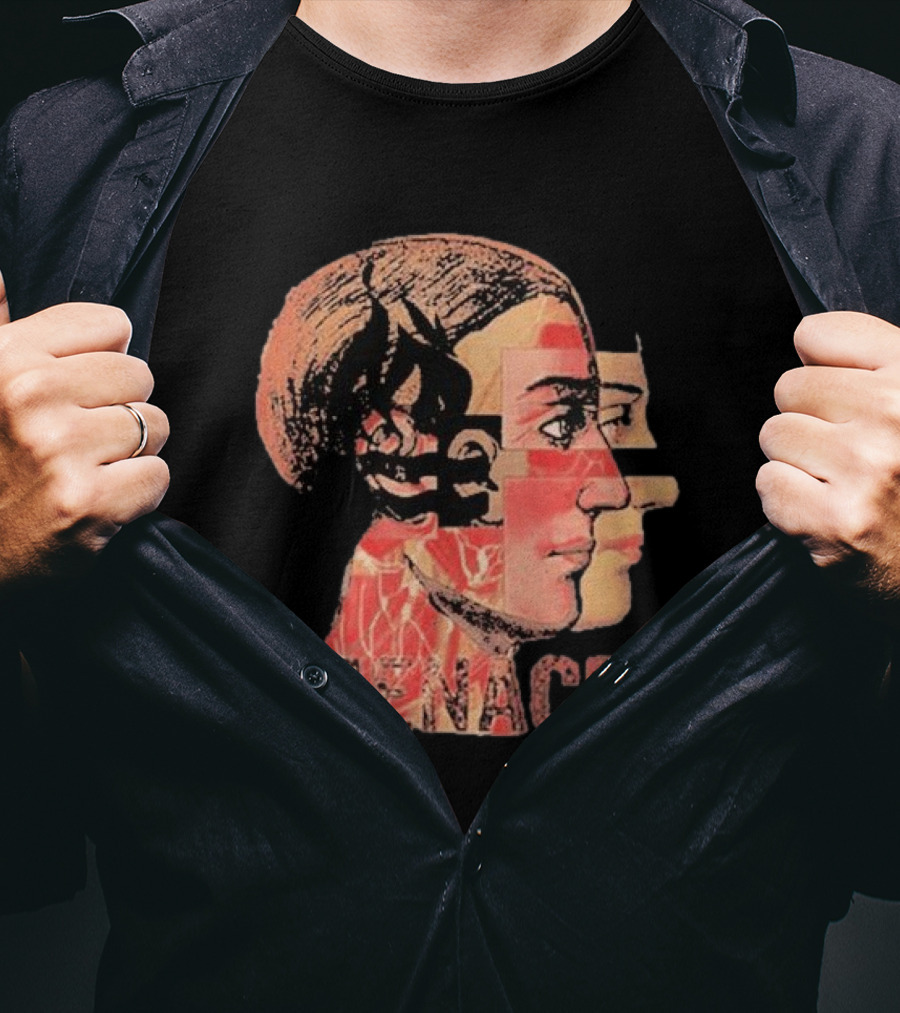 Menace Hot Water Music Dual Profile Head T-Shirt