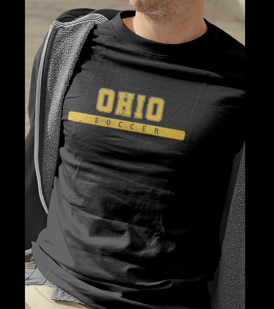 Ohio Soccer Yellow Vintage Classic T-Shirt