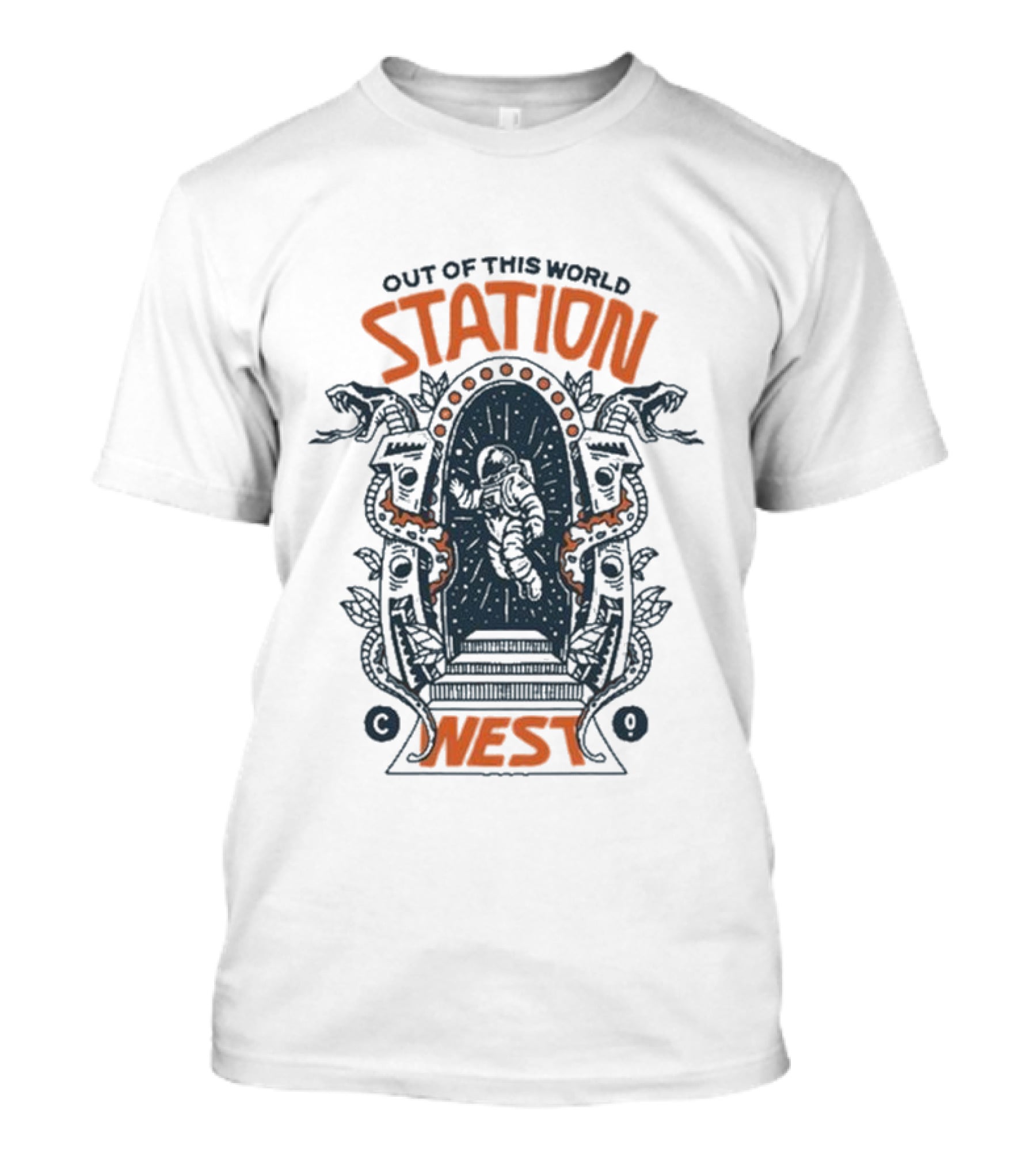 Out Of This World Station West Space Portal Adventure T-Shirt