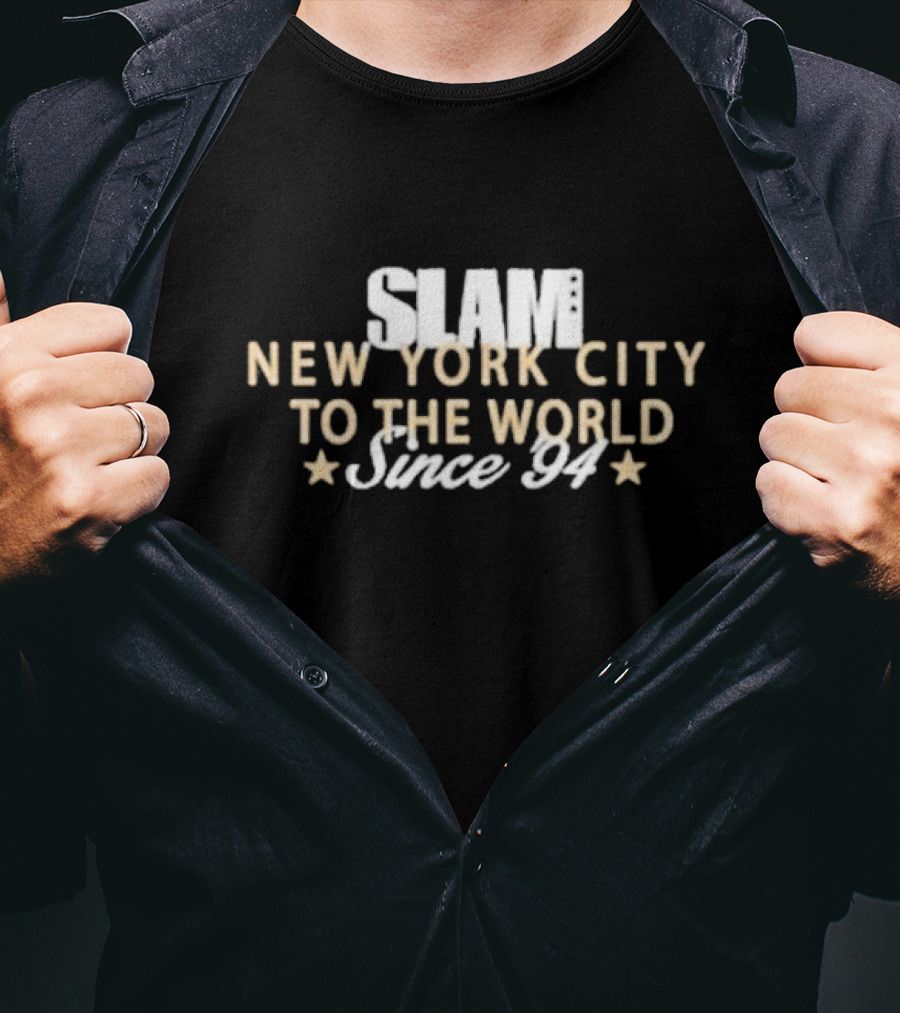 SLAM New York City To The World Since 94 T-Shirt