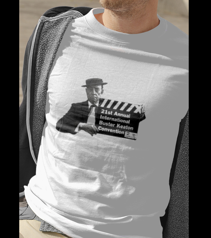 21st Annual International Buster Keaton Convention Clapboard T-Shirt
