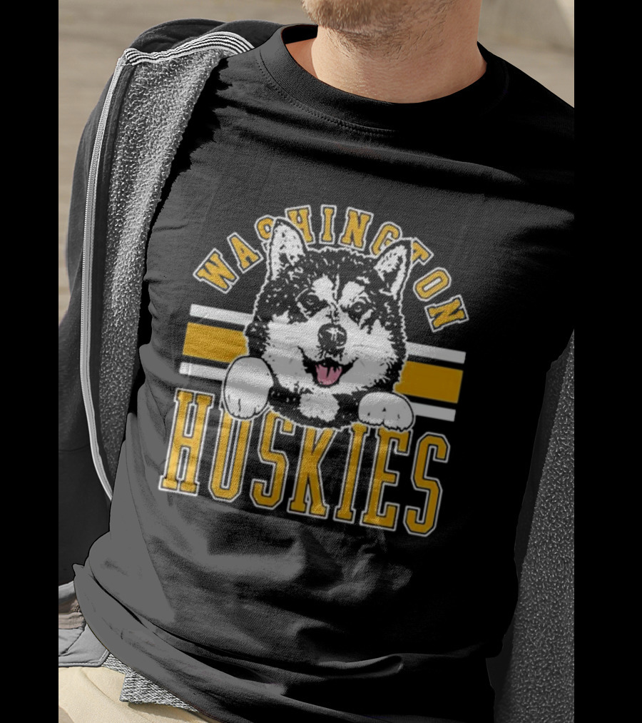 Washington Huskies King Chinook Vintage T-Shirt