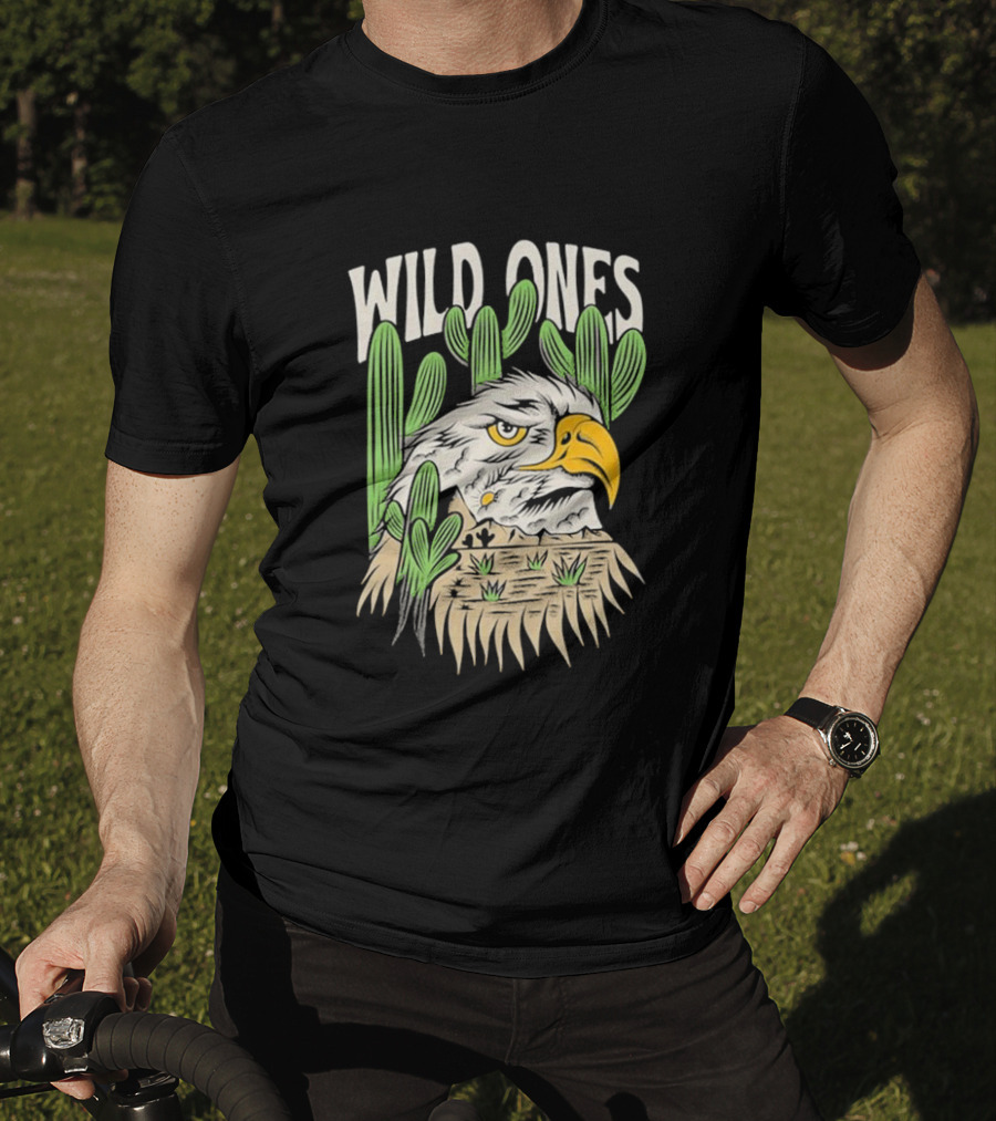 Wild Ones Eagle Desert Landscape T-Shirt
