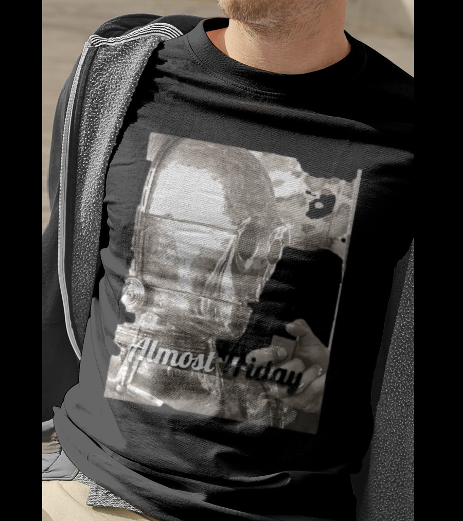 Almost Friday Star Wars C-3PO Smoking T-Shirt