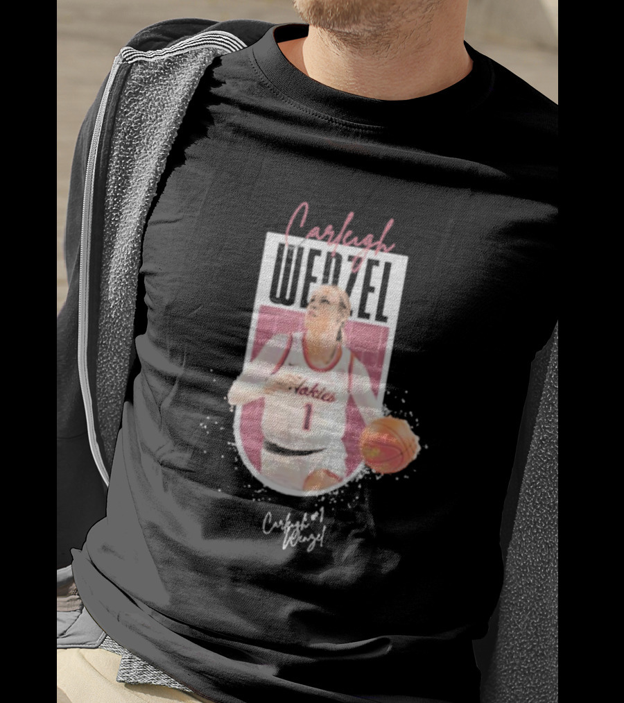 Carleigh Wenzel Hokies Basketball Player Number 1 T-Shirt