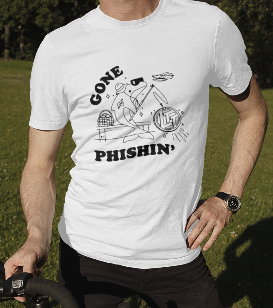 Gone Phishin Miami Dolphins Lure Catch T-Shirt