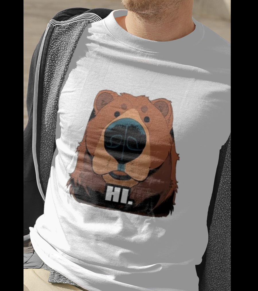 HI Bye Bear HI T-Shirt