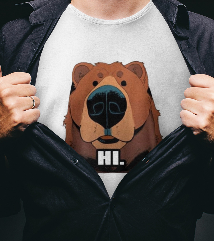 HI Bye Bear HI T-Shirt