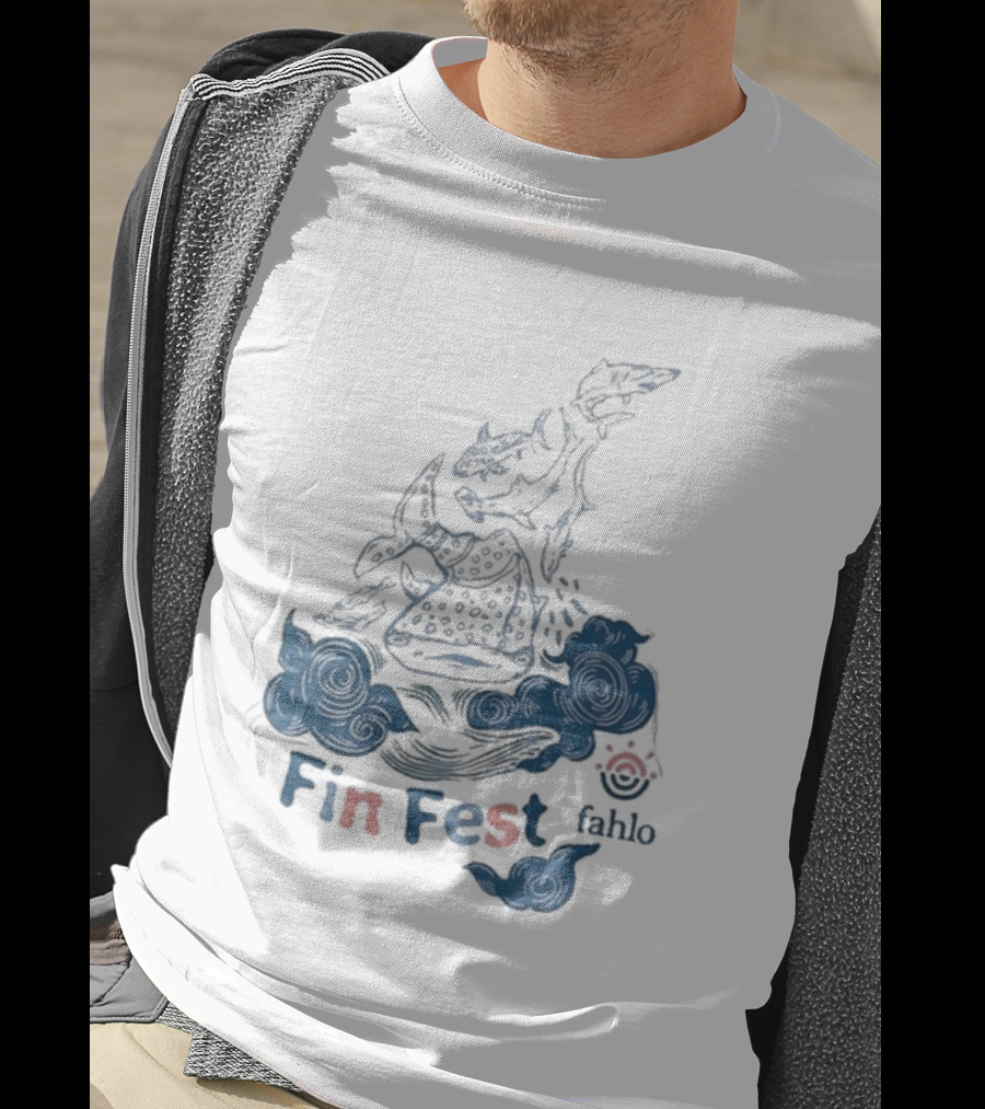 Fahlo Fin Fest Event Kaitlyn Clouds T-Shirt