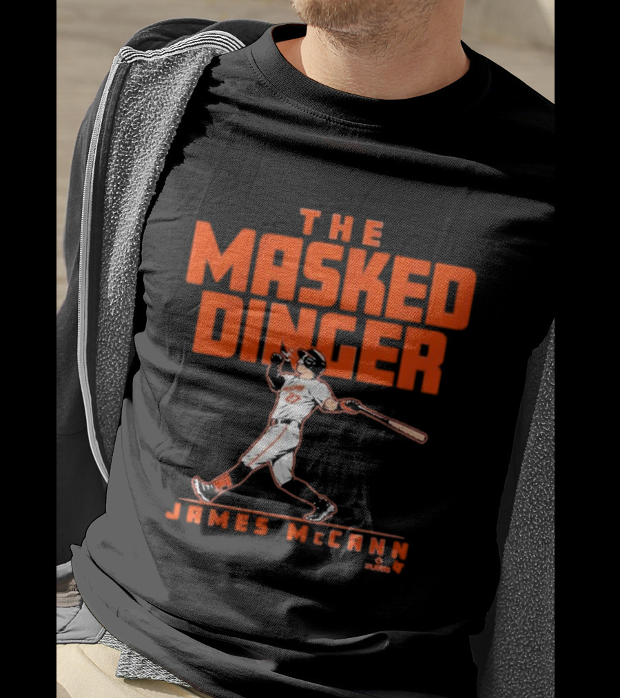 James McCann The Masked Dinger Baseball Player T-Shirt