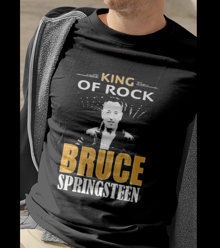 Bruce Springsteen King Of Rock T-Shirt