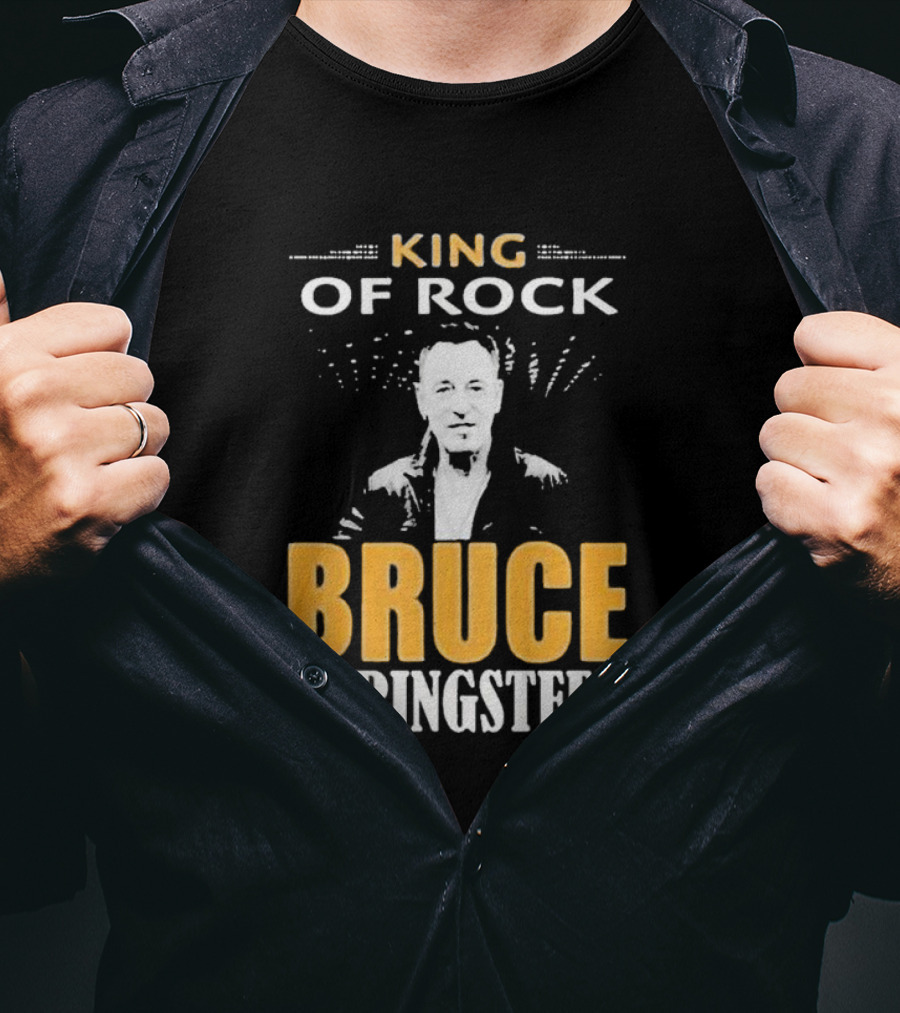 Bruce Springsteen King Of Rock T-Shirt