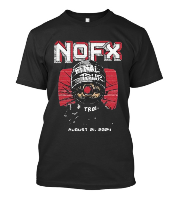 NOFX Final Tour Detroit MI August 21 T-Shirt