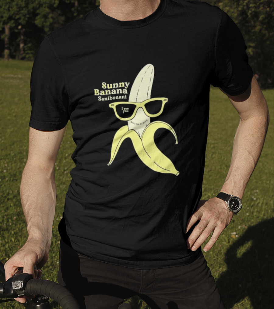 Sunny Banana Sanibonani I See You South Africa T-Shirt