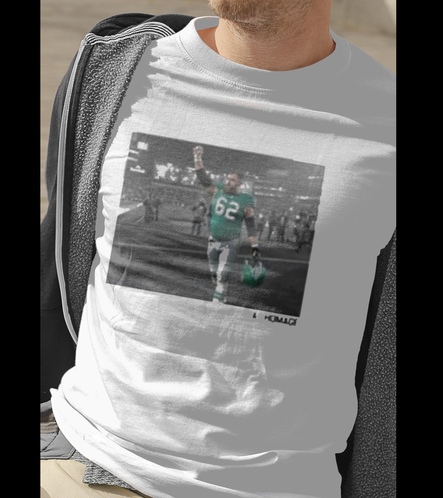 Travis Kelce Jason Kelce Pay Homage Number 62 Football Stadium T-Shirt