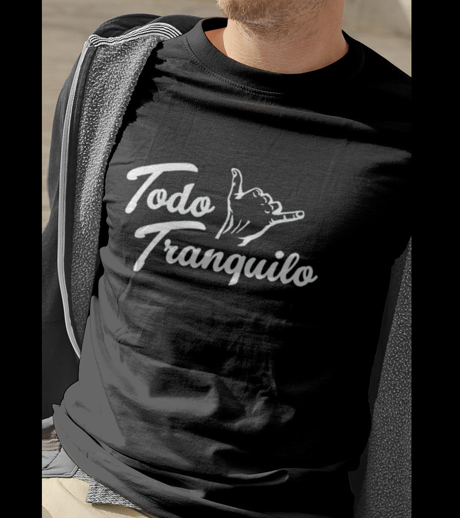 Todo Tranquilo Trosky Baseball Shaka T-Shirt
