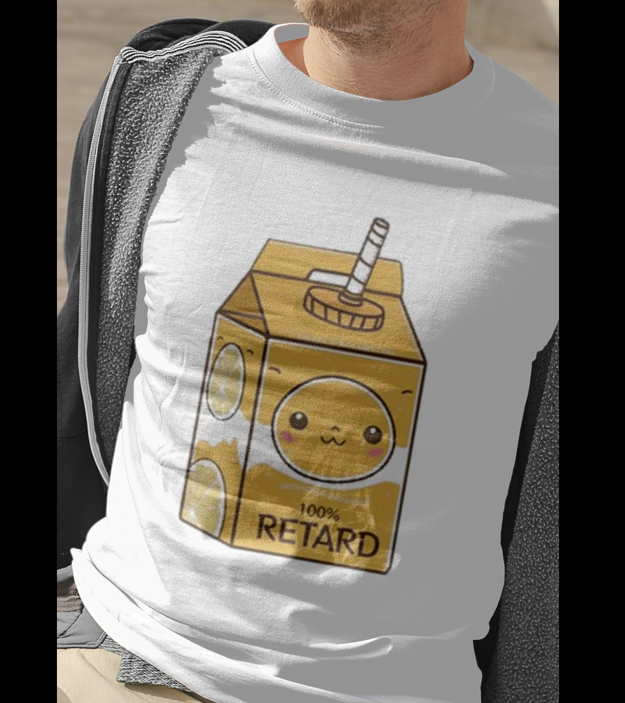 Satisfaction Guaranteed 100 Retard Lemon Juice Box Kawaii Face T-Shirt