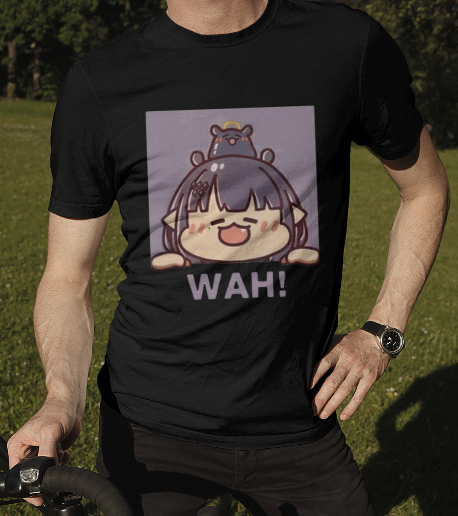 Hololive WAH Win All Heart Cute Anime Character T-Shirt