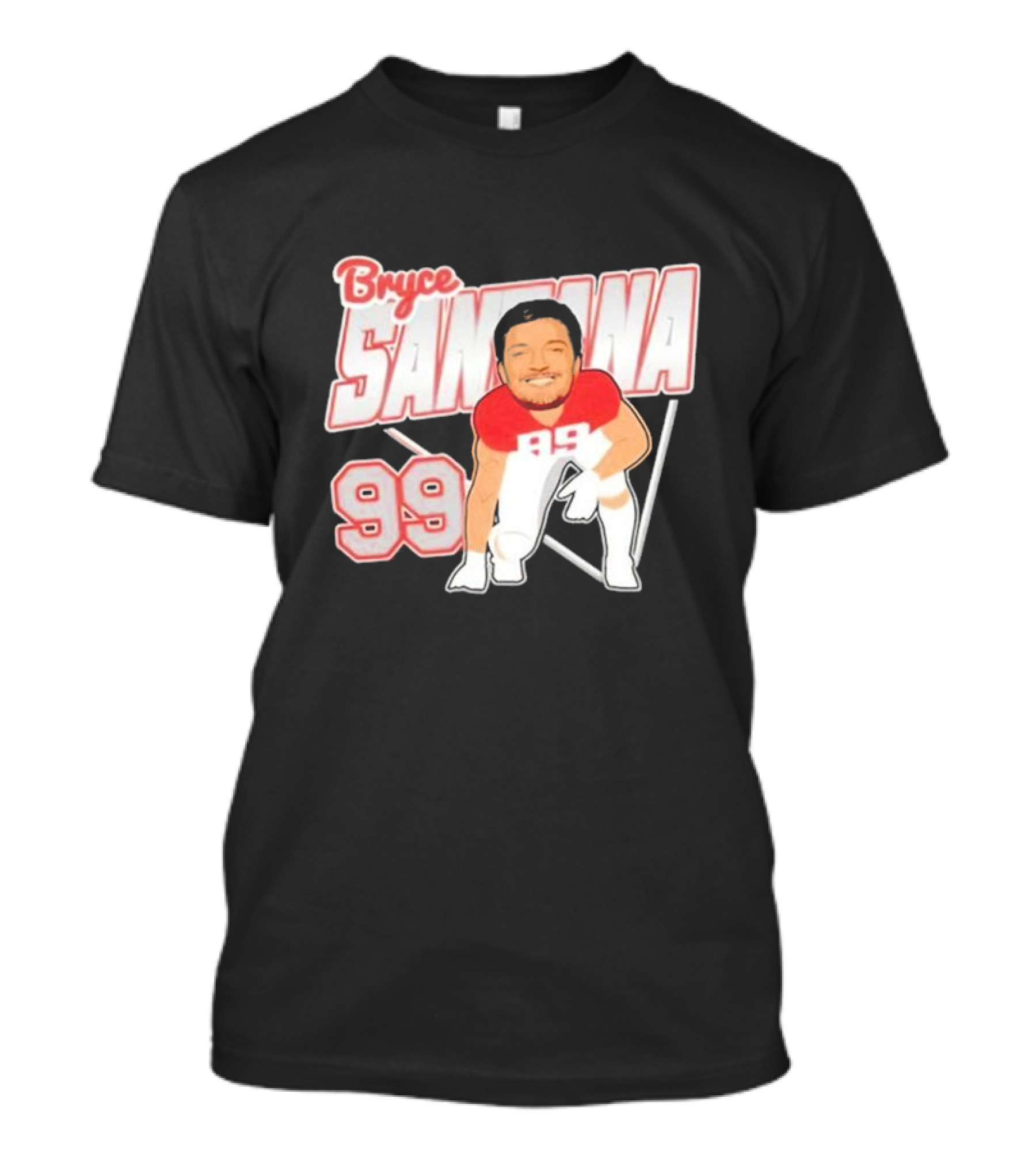 Bryce Santana 99 Football T-Shirt
