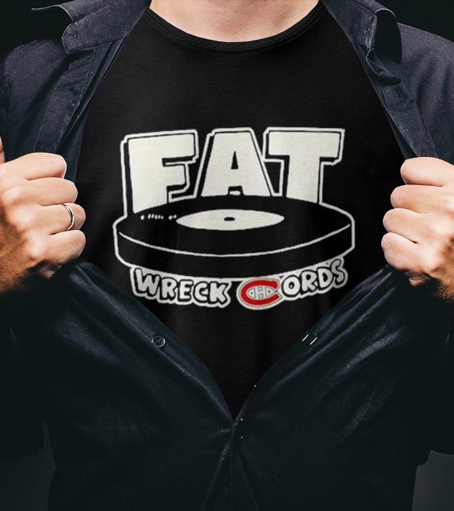 Fat Wreck Chords Habs Logo Mashup Let's Go Habs T-Shirt
