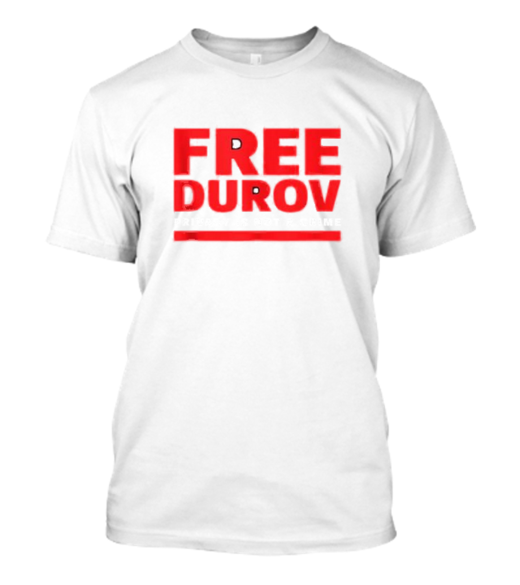 Free Durov Privacy Is Not A Crime T-Shirt