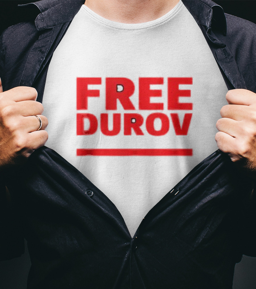 Free Durov Privacy Is Not A Crime T-Shirt