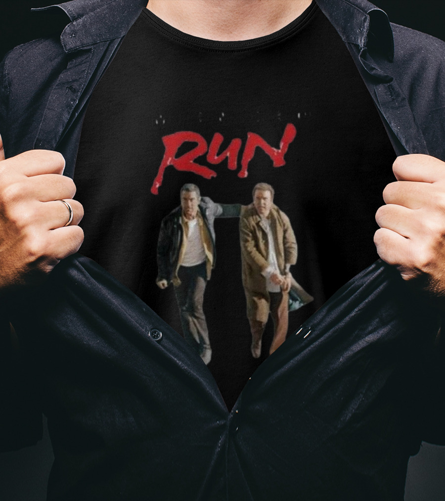 Midnight Run Robert De Niro Retro Movie Iconic Chase Scene T-Shirt