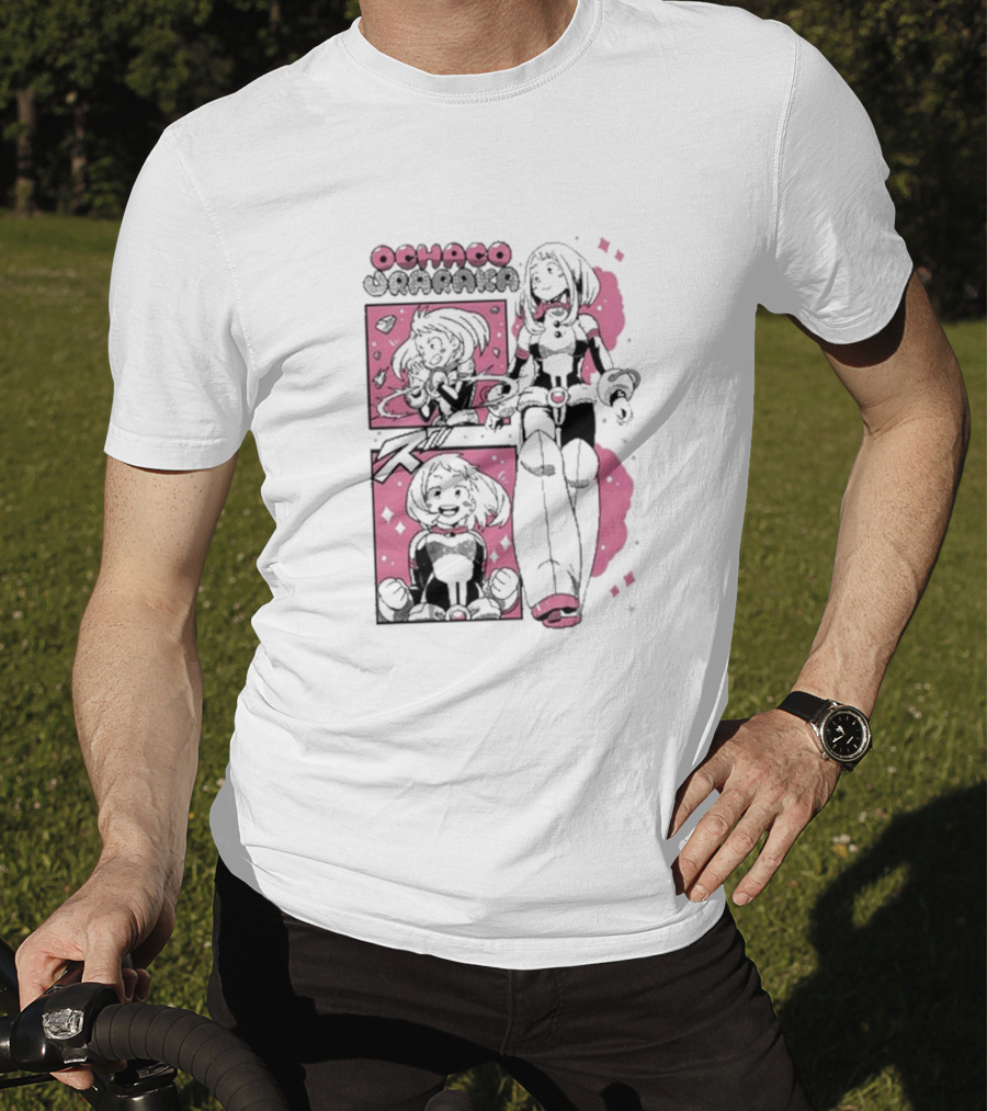 Ochaco Uraraka Boku No Hero Manga Panel T-Shirt