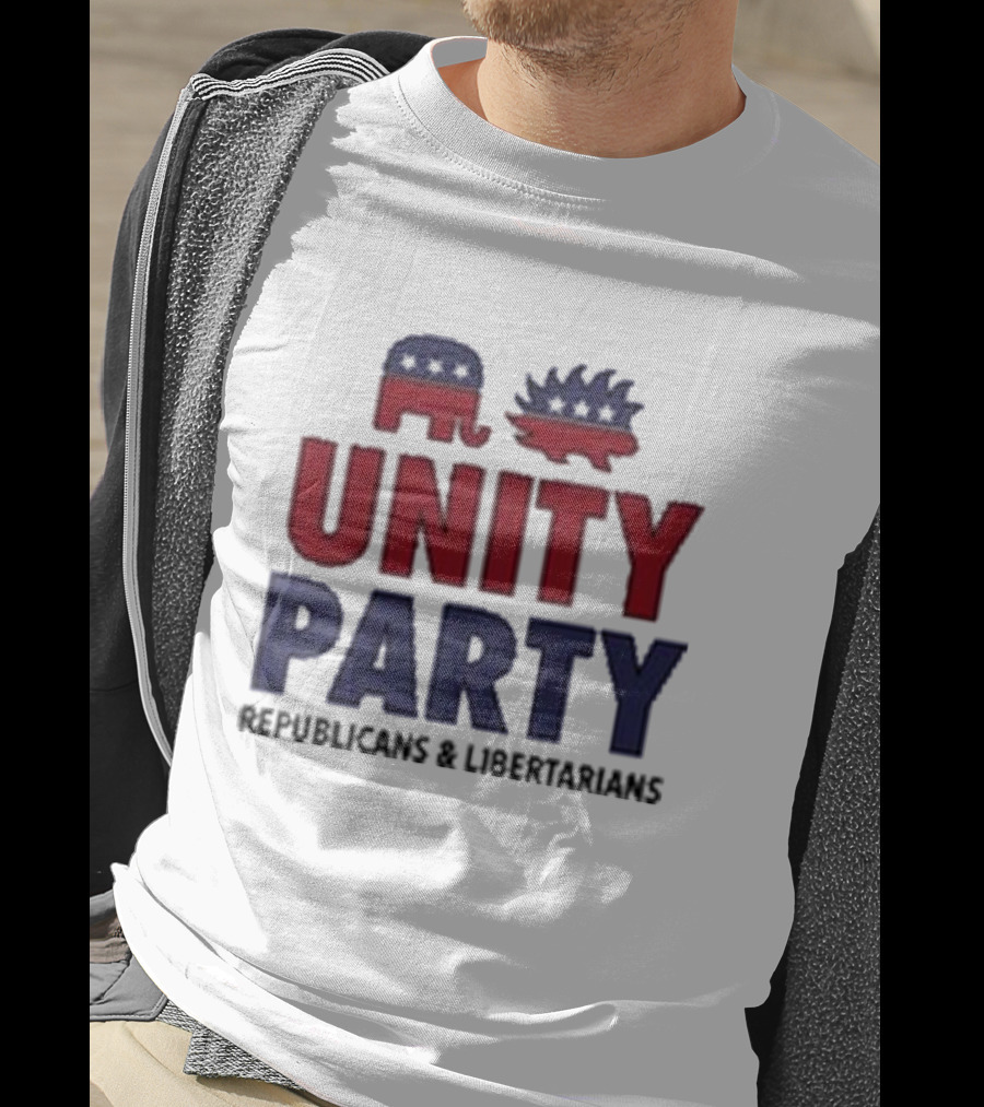 Unity Party Republicans And Libertarians T-Shirt