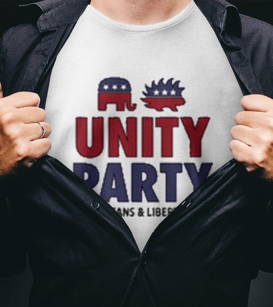 Unity Party Republicans And Libertarians T-Shirt