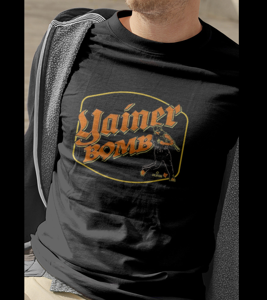 Yainer Diaz Yainer Bomb Baseball Players T-Shirt