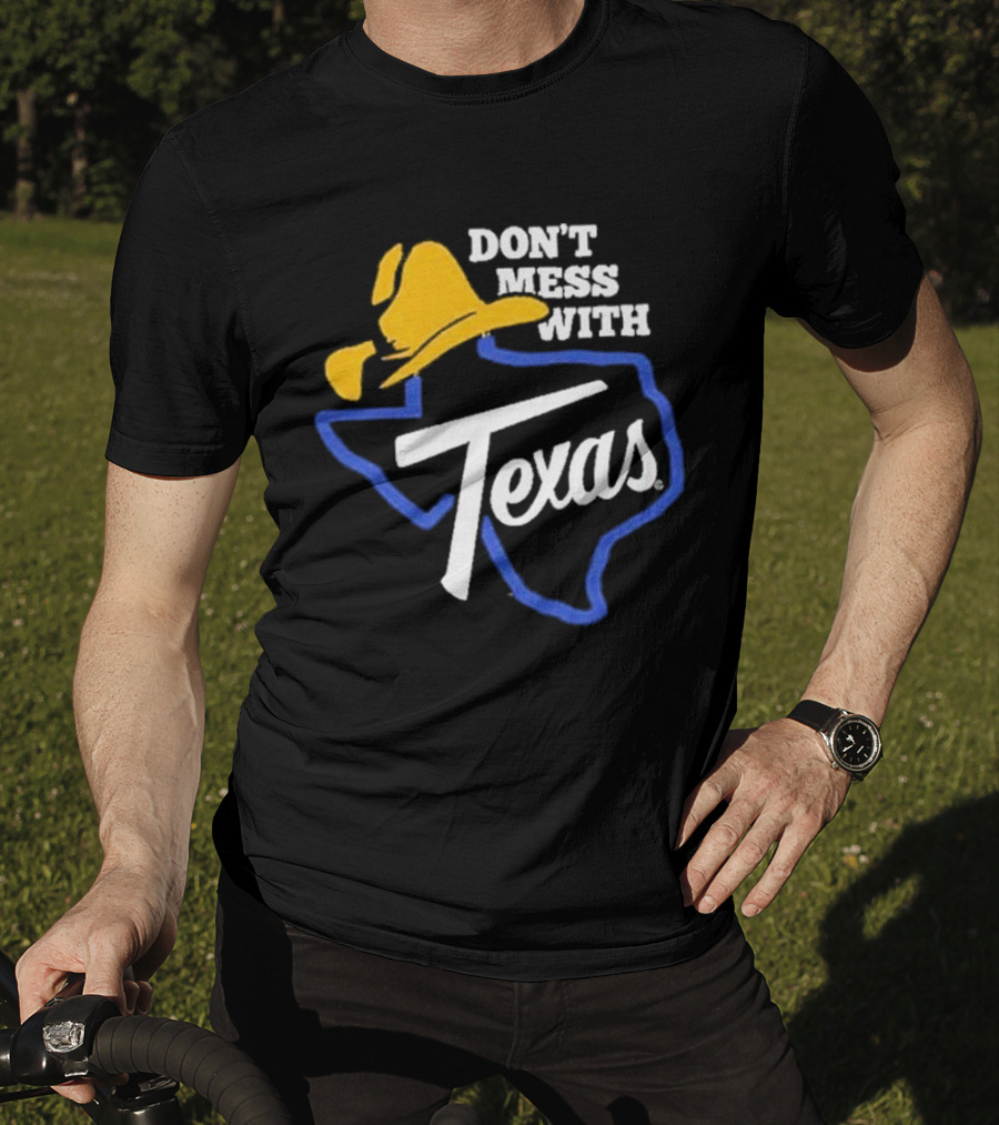 Don't Mess With Texas State Bobcats Football Cowboy T-Shirt