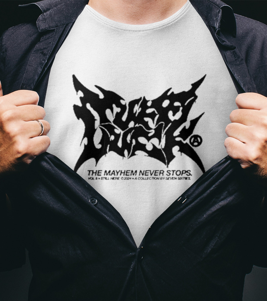 Tuff Luck Vol 8 The Mayhem Never Stops Collection By Seven Stories T-Shirt