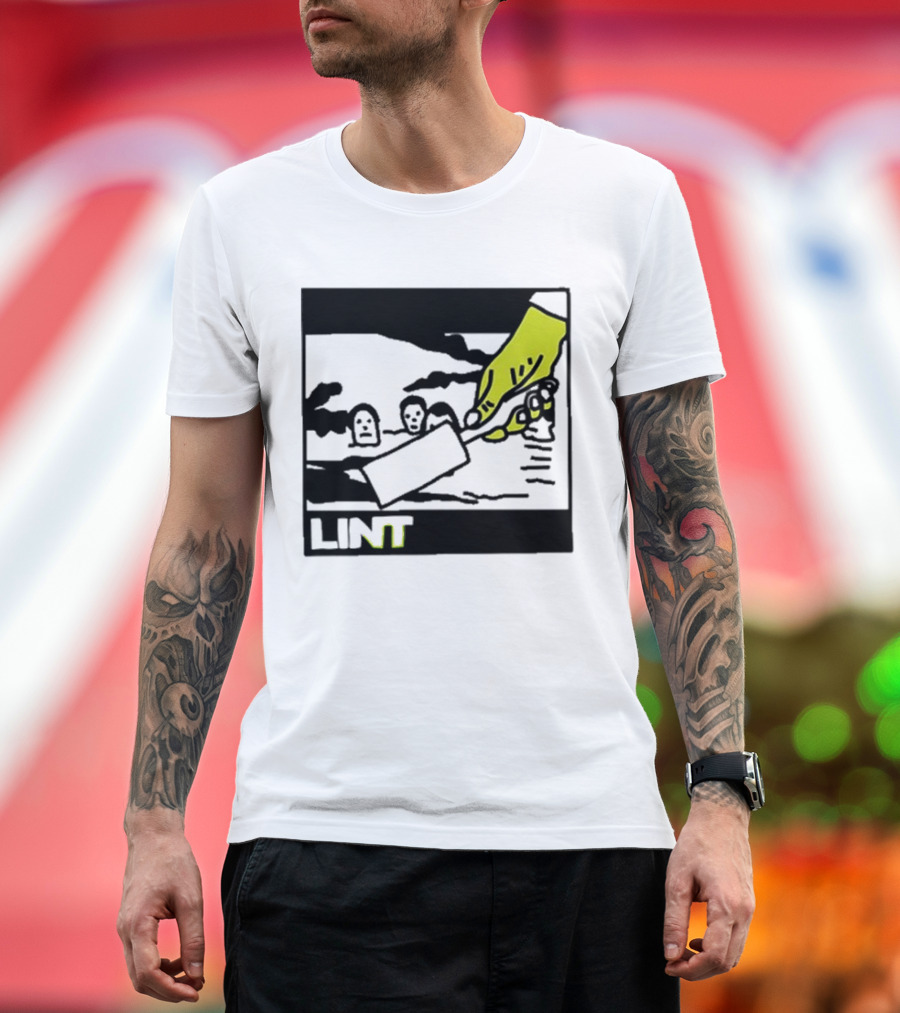 Slint Spiderland Album Cover Art Black Hand Image T-Shirt