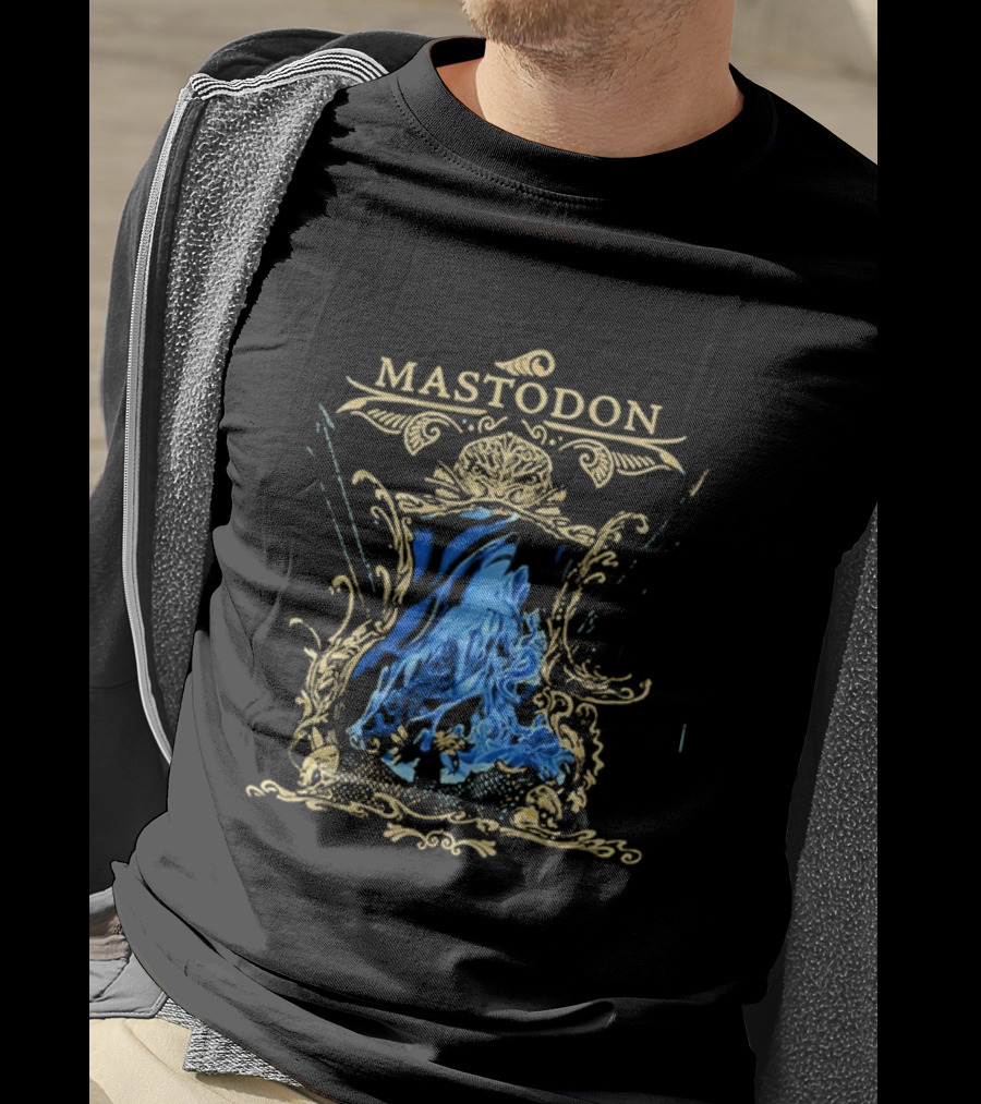 Mastodon Blue Sea Beast T-Shirt