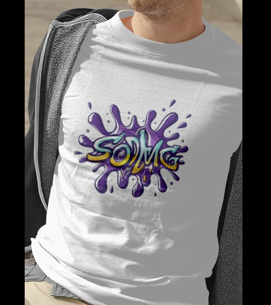 Soulja Boy Sodmg Splash Drip Graffiti T-Shirt