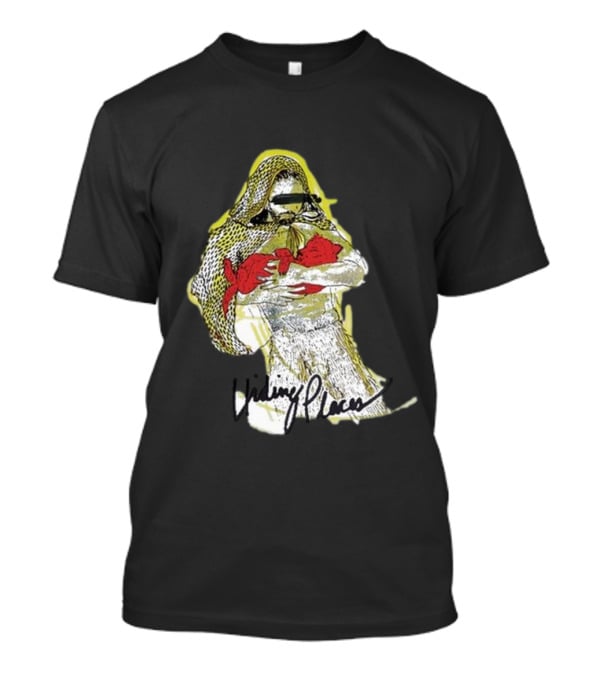 Hiding Places Wolf Father Sketch With Hooded Figure And Red Gloves T-Shirt