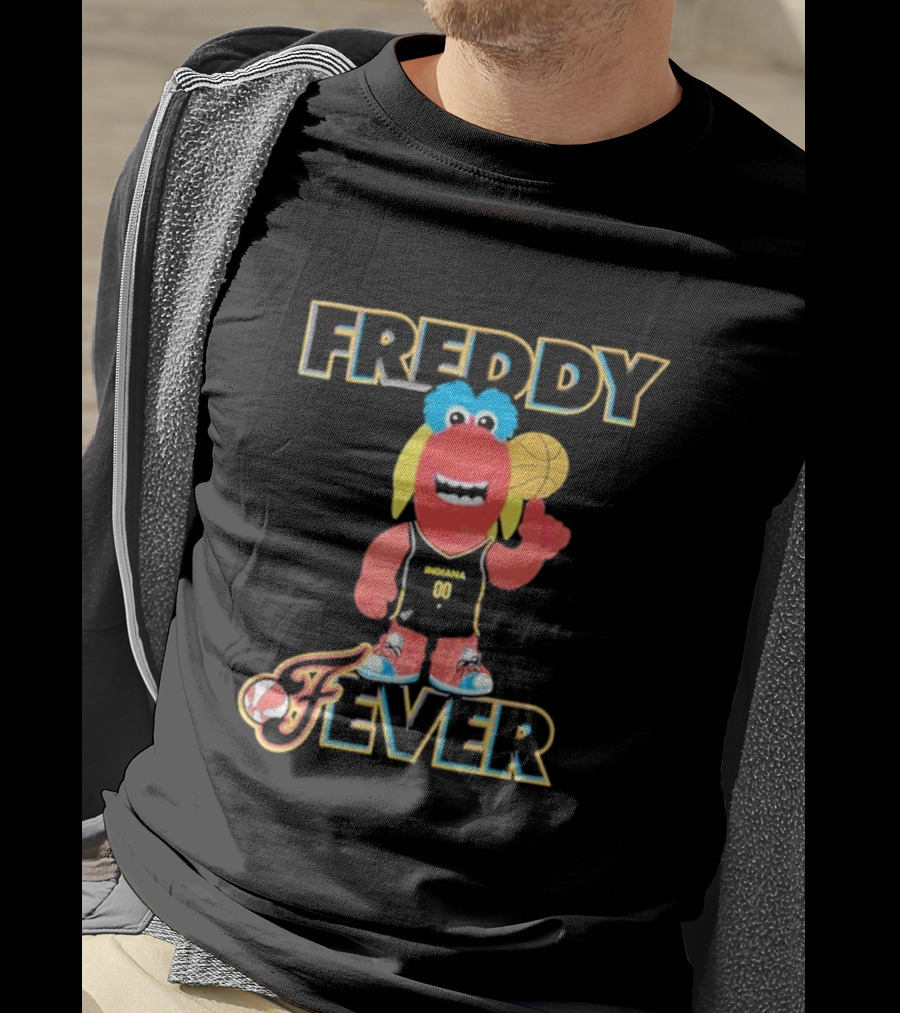 Freddy Fever Indiana Fever Basketball Mascot T-Shirt