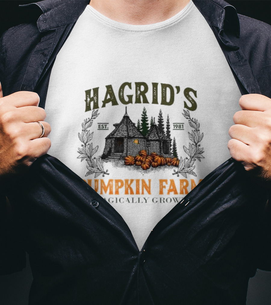 Hagrid's Pumpkin Farm Magically Grown Est. 1981 T-Shirt