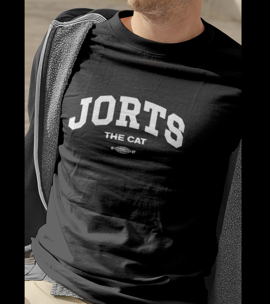 Happy Labor Day Jorts The Cat 27 T-Shirt