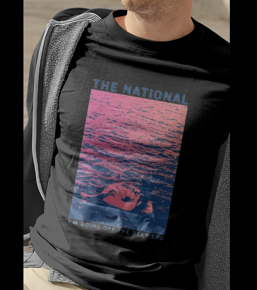 The National I'm Going Off The Deep End Vintage Swimmer T-Shirt