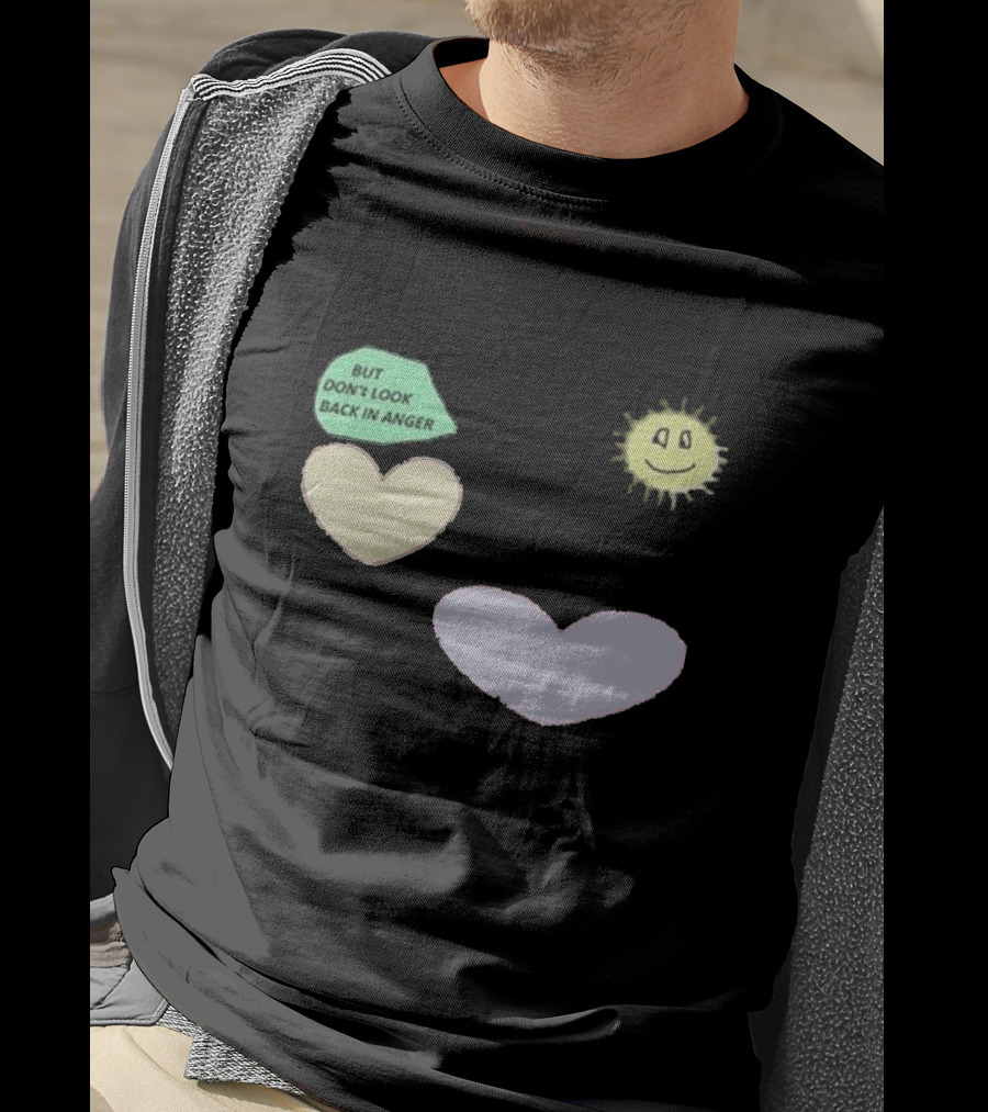 But Don't Look Back In Anger My Soul Slides Away I Heard You Say T-Shirt