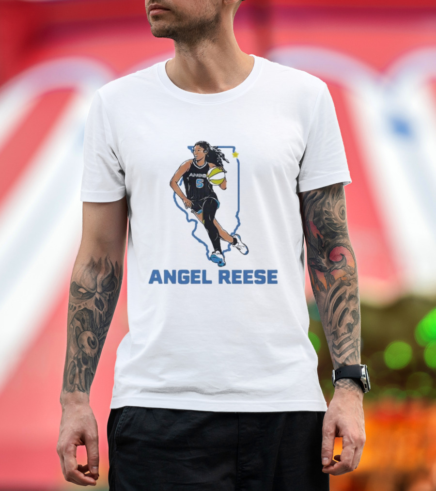Angel Reese Basketball Star Rookie Achievement T-Shirt