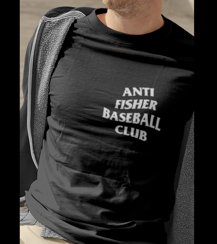 Anti Fisher Baseball Club Aesthetic Trend T-Shirt