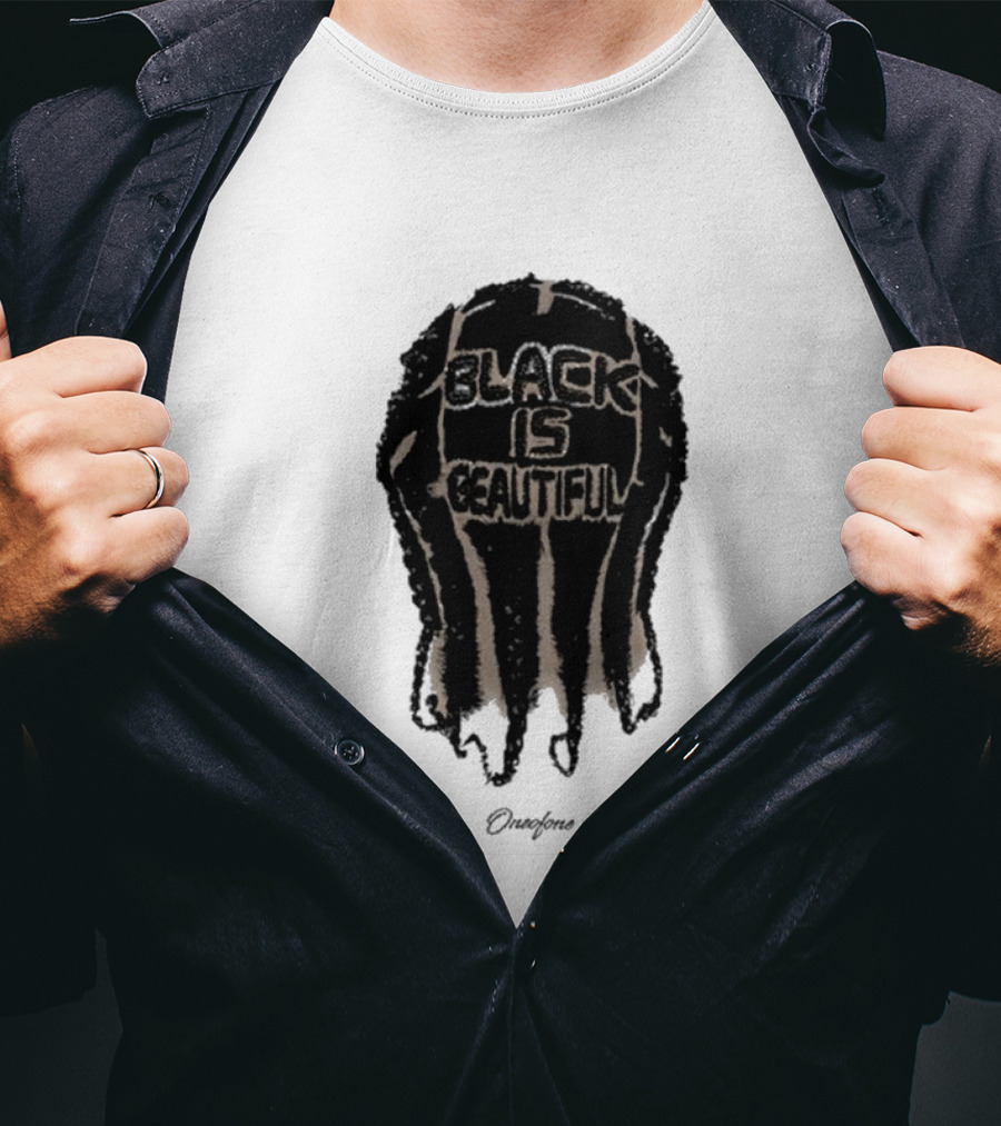 Black Is Beautiful Oneofone Hair T-Shirt