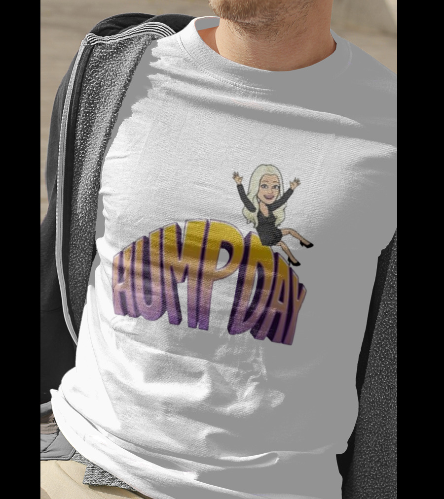 Debbie Quasimodo Hump Day Cartoon Character Text T-Shirt