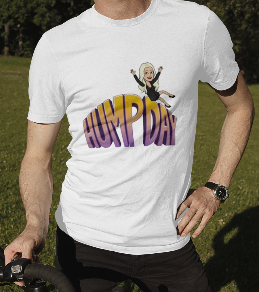 Debbie Quasimodo Hump Day Cartoon Character Text T-Shirt