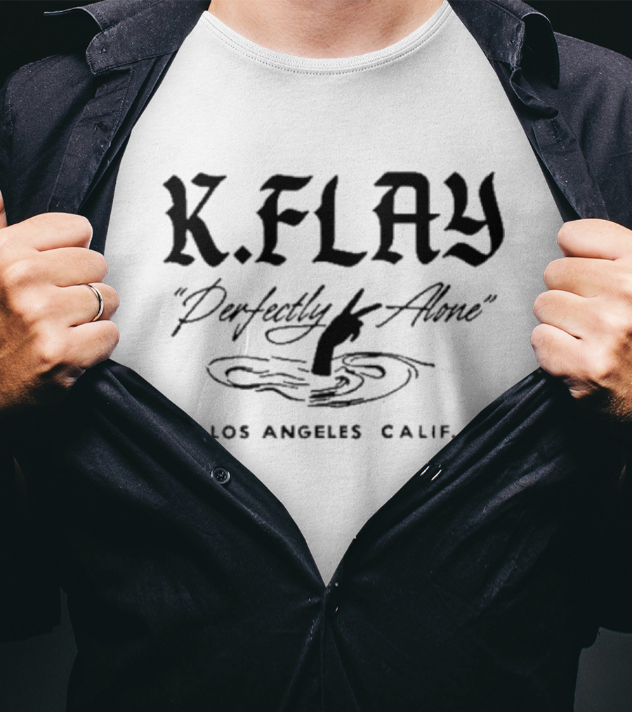 K.Flay Perfectly Alone Los Angeles Calif T-Shirt
