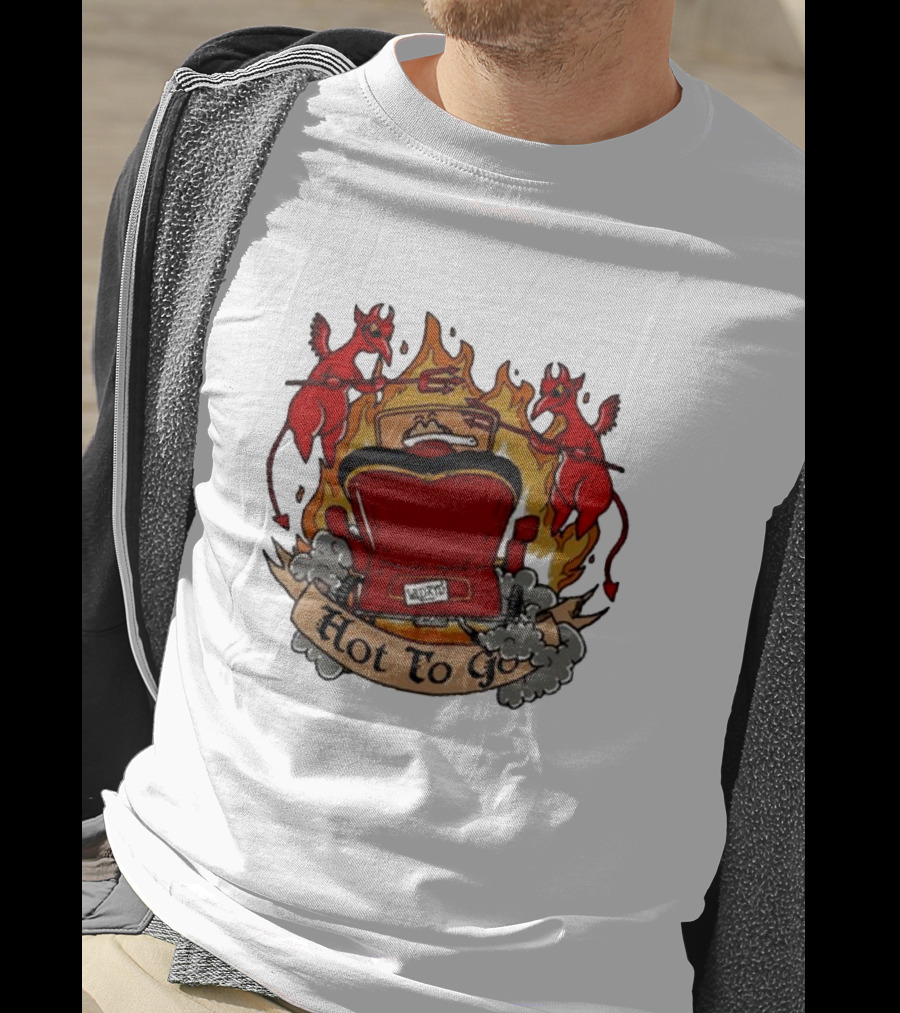 Hot To Go Flames Racing Devils Ryan L Wldryd T-Shirt
